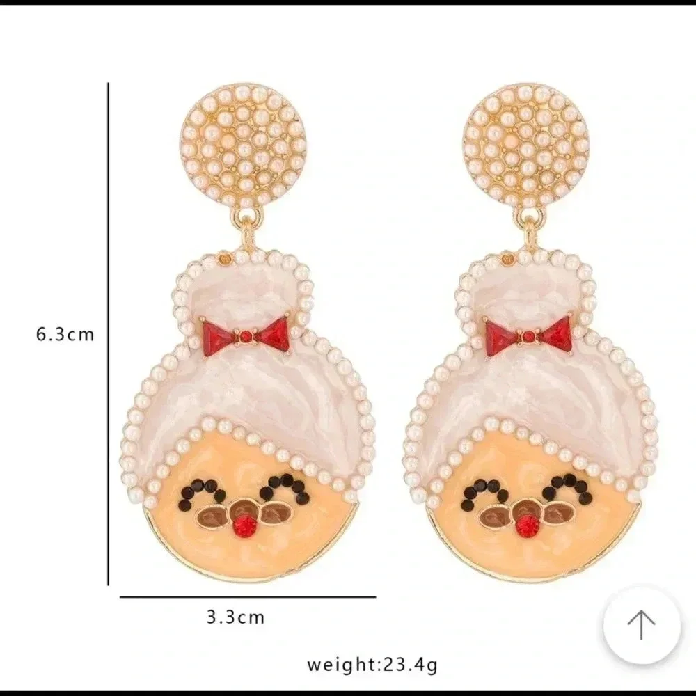 Christmas Fashion Simple Earrings